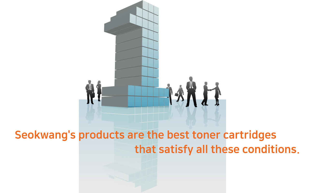 Our products satisfy all these conditions for the best toner cartridge.